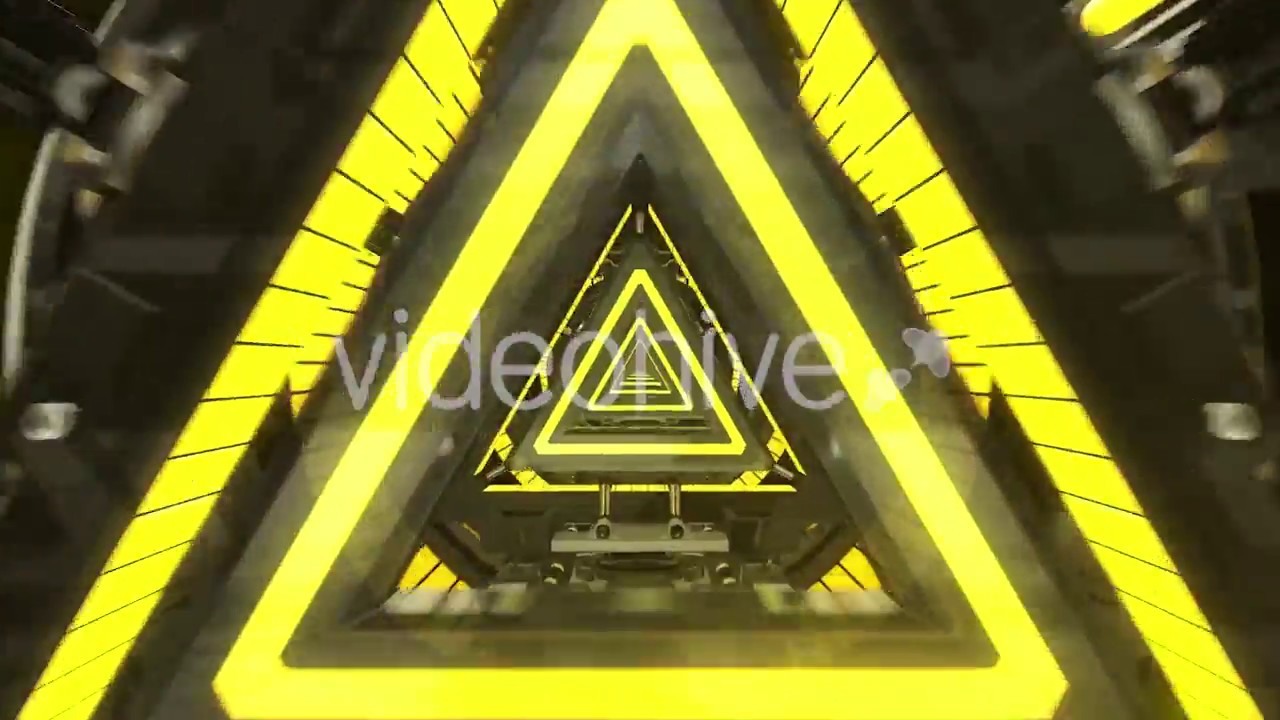 Infinite Triangle Tunnel