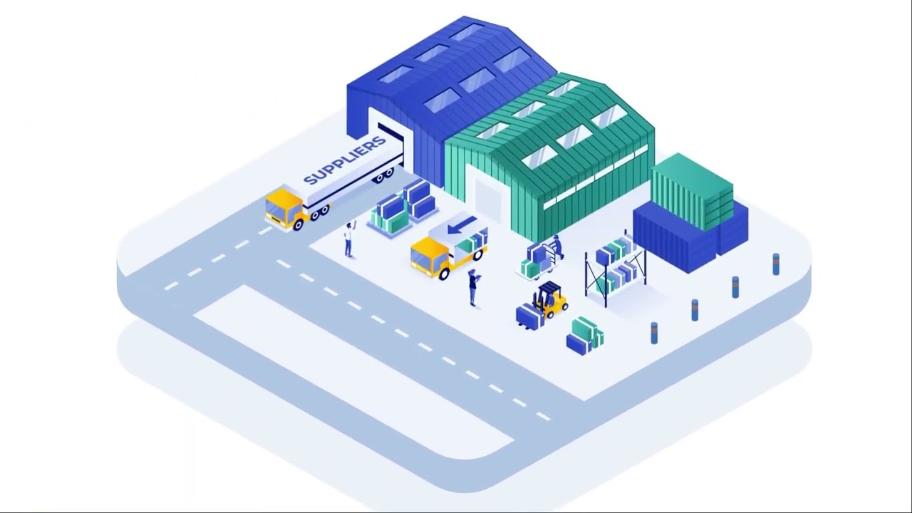 ADEO | Logistics Motion Graphics Explainer | Newbie Production