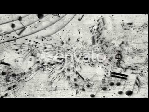 Flying Musical Notes