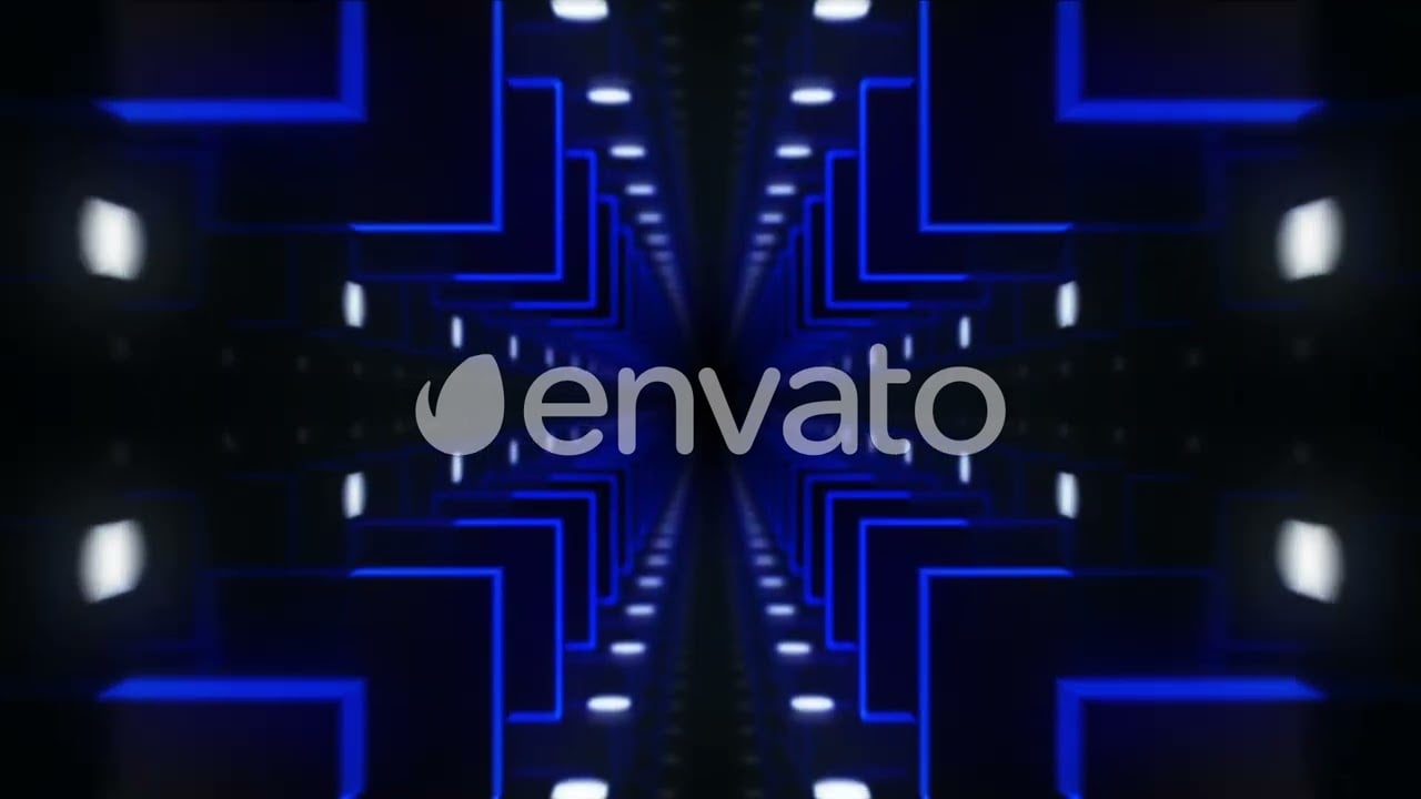 Light Cube Tunnel | Videohive
